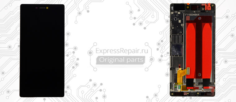ремонт huawei p8 Plus замена дисплея, стекла