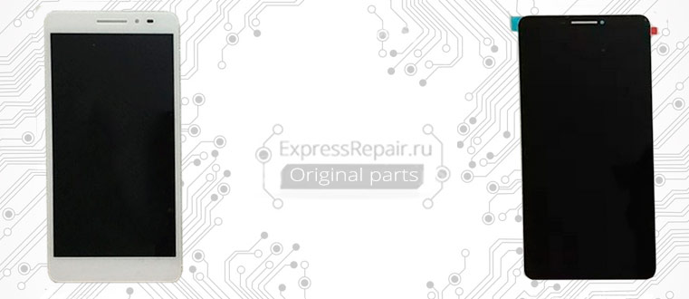 замена стекла экрана и замена дисплея в lenovo phab plus